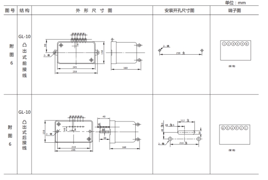 JSL-16外形結(jié)構(gòu)及開孔尺寸圖 JSL-16外形結(jié)構(gòu)及開孔尺寸圖