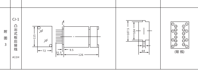 DLS-20雙位置繼電器外形及開(kāi)孔尺寸圖片2 DLS-20雙位置繼電器外形及開(kāi)孔尺寸圖片2